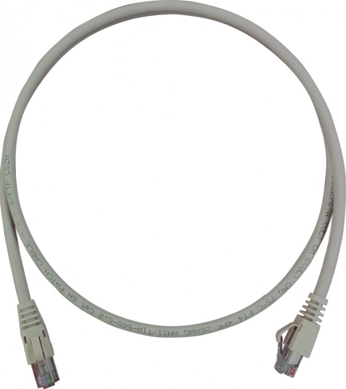DINTEK LAN patch cord,SFTP Cat6A, 4 Pair 26 AWG PVC Jacket